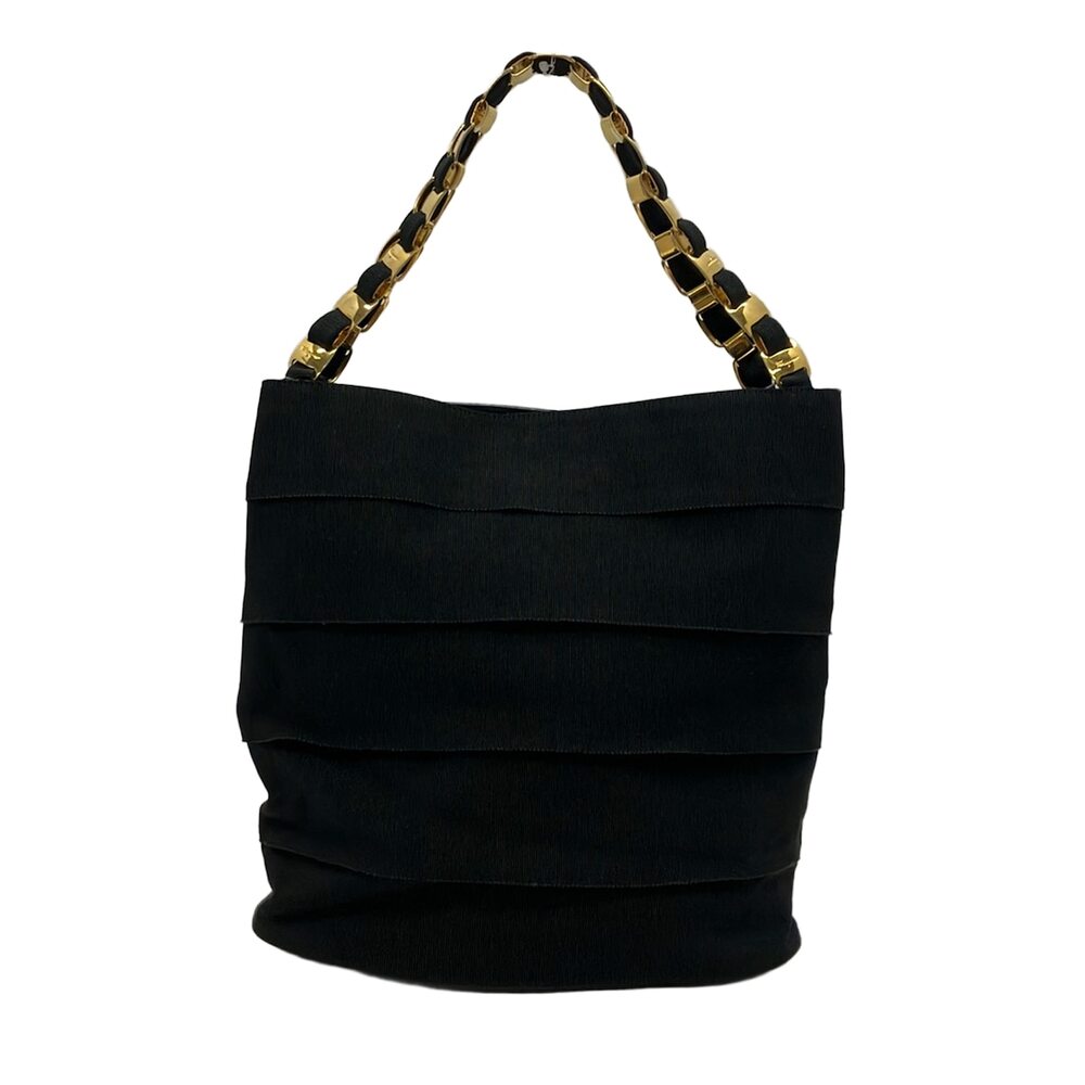 Salvatore Ferragamo Vara Tote Bag Nylon Leather